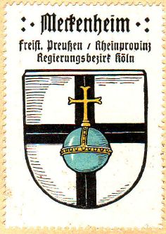 Wappen von Meckenheim (Rheinland)/Coat of arms (crest) of Meckenheim (Rheinland)