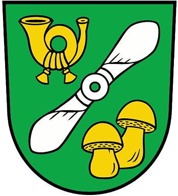 Wappen von Borkheide/Arms (crest) of Borkheide