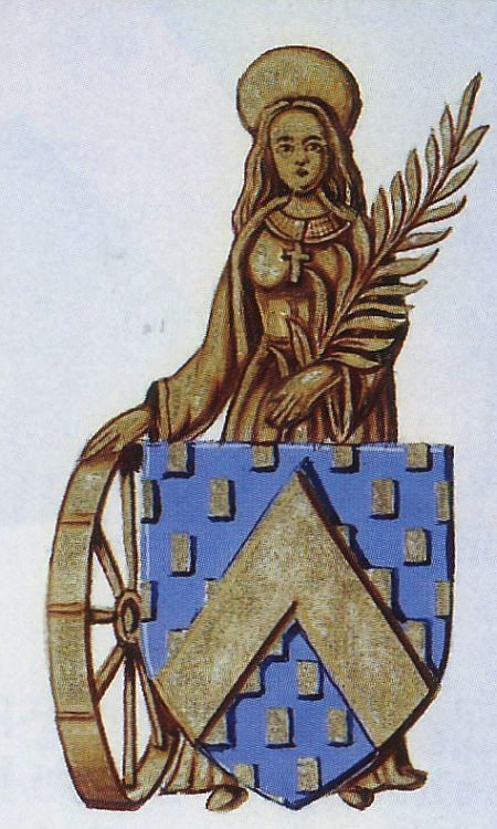 Wapen van Sint-Katharina-Lombeek/Coat of arms (crest) of Sint-Katharina-Lombeek