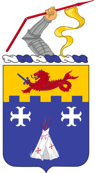Coat of arms (crest) of 12th Infantry Regiment, US Army