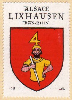 Blason de Lixhausen/Coat of arms (crest) of {{PAGENAME