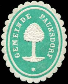Wappen von Paunsdorf/Arms of Paunsdorf