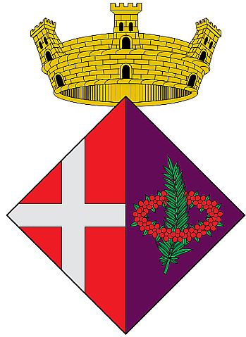 Escudo de Sant Joan les Fonts/Arms (crest) of Sant Joan les Fonts