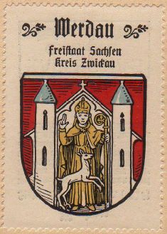 Wappen von Werdau/Coat of arms (crest) of Werdau