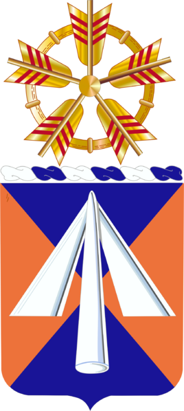 Coat of arms (crest) of the 9th Aviation Regiment, US Army
