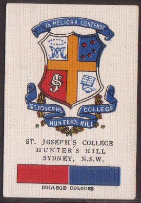 Arms of St Joseph's College (Sydney)
