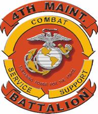 Emblem of the 4th Maintenance Battalion, USMC