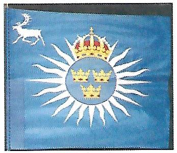 Coat of arms (crest) of 3rd Train Regiment Norrland Train Regiment Colour
