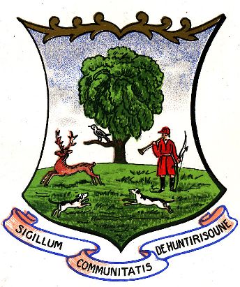 Arms (crest) of Huntingdon (England)