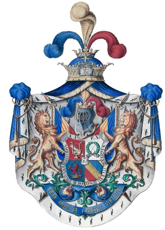 Coat of arms (crest) of Landsmannschaft Schottland Tübingen