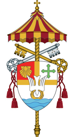 Arms (crest) of Basilica of St. John the Baptist, Canton