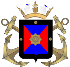 Coat of arms (crest) of the Naval Prefecture (Coast Guard), Navy of Uruguay