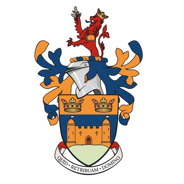 Coat of arms (crest) of King James's School, Knaresborough
