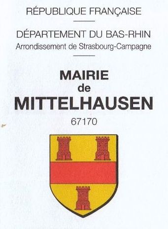 Blason de Mittelhausen (Bas-Rhin)/Coat of arms (crest) of {{PAGENAME
