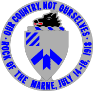 Coat of arms (crest) of 30th Infantry Regiment, US Army