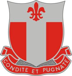 Coat of arms (crest) of 20th Engineer Battalion, US Army