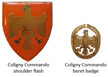 Coat of arms (crest) of the Coligny Commando, South African Army