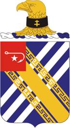 Coat of arms (crest) of the 18th Field Artillery Regiment, US Army