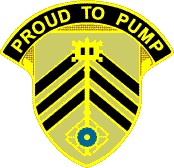 Coat of arms (crest) of 505th Quartermaster Battalion, US Army