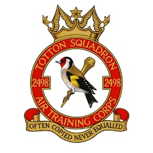Coat of arms (crest) of the No 2498 (Totton) Squadron, Air Training Corps