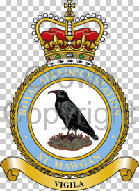 Coat of arms (crest) of RAF Station St Mawgan, Royal Air Force