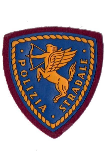 Coat of arms (crest) of Road Police, State Police of Italy