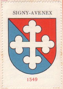 Wappen von/Blason de Signy-Avenex