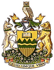 Arms of University of Alberta