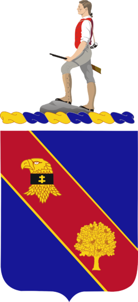 Arms of 354th (Infantry) Regiment, US Army