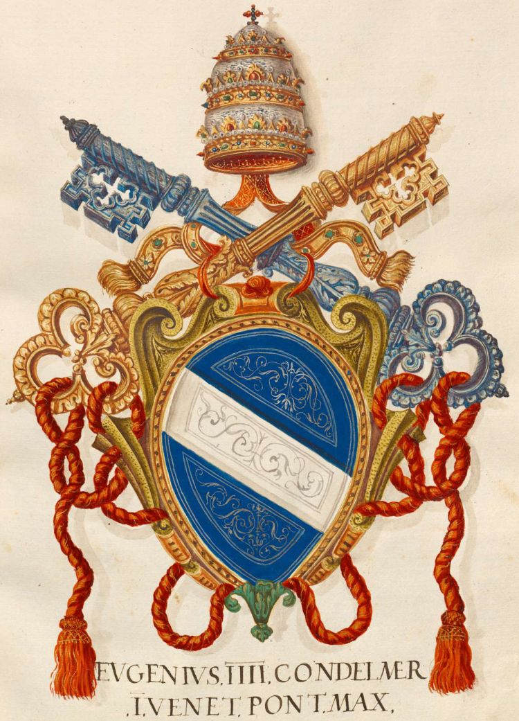 Arms of Eugene IV