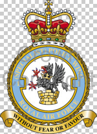 Coat of arms (crest) of No 1 (Specialist) Police Wing, Royal Air Force
