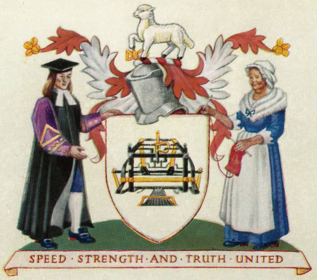 Arms of Worshipful Company of Framework Knitters