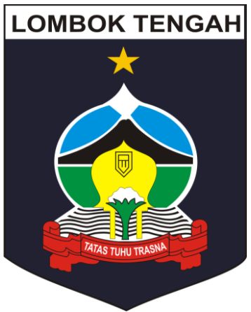 Coat of arms (crest) of Lombok Tengah Regency