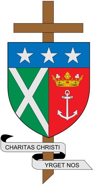 Arms (crest) of Apostolic Vicariate of San Andrés y Providencia