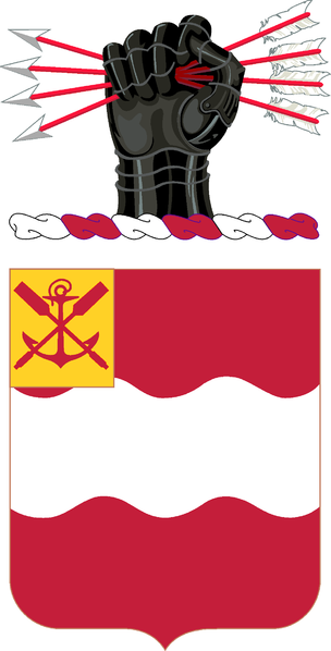 Coat of arms (crest) of 4th Engineer Battalion, US Army