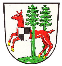 Wappen von Rehau/Arms of Rehau