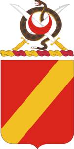Coat of arms (crest) of 4th Field Artillery Regiment, US Army