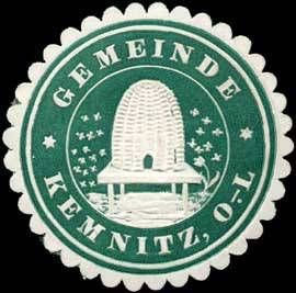 Wappen von Kemnitz (Oberlausitz) / Arms of Kemnitz (Oberlausitz)