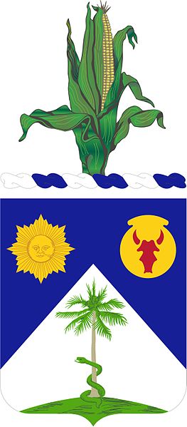 Coat of arms (crest) of 134th Cavalry Regiment, Nebraska Army National Guard