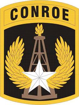 Coat of arms (crest) of Conroe High School Junior Reserve Officer Training Corps, US Army