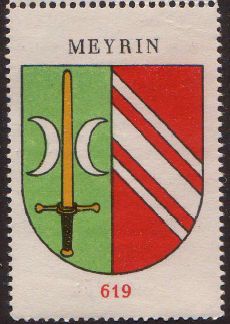 Wappen von/Blason de Meyrin