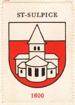 Wappen von/Blason de Saint-Sulpice (Vaud)
