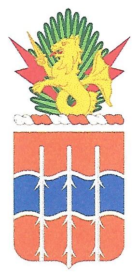 Arms of 16th Signal Battalion, US Army
