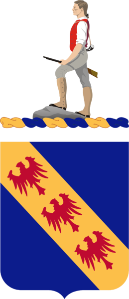 Arms of 355th (Infantry) Regiment, US Army