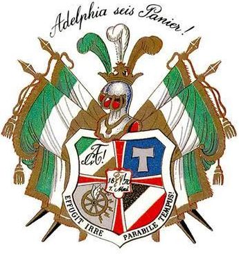 Coat of arms (crest) of Giessener Burschenschaft Adelphia