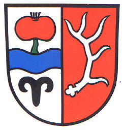 Wappen von Hirschberg an der Bergstrasse/Arms (crest) of Hirschberg an der Bergstrasse