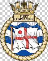 Coat of arms (crest) of the Fleet Commander, Royal Navy