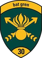 Coat of arms (crest) of the Grenadier Battalion 30, Switzerland