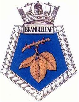 Coat of arms (crest) of the RFA Brambleleaf, United Kingdom