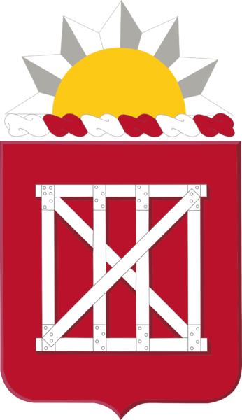 Coat of arms (crest) of the 18th Engineer Battalion, US Army